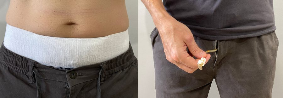 incognito belt on a waist placed discreet