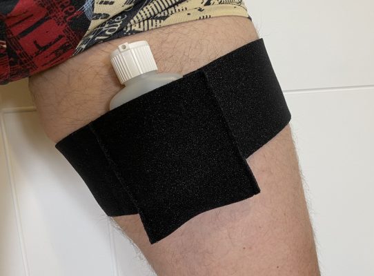 stash leg belt on thigh