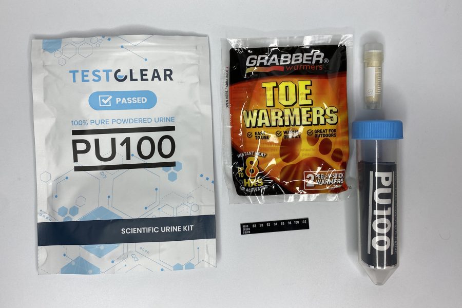 testclear powdered urine contents